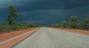 Il cielo in autostrada verso 12 Mile