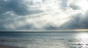Sun rays Broome